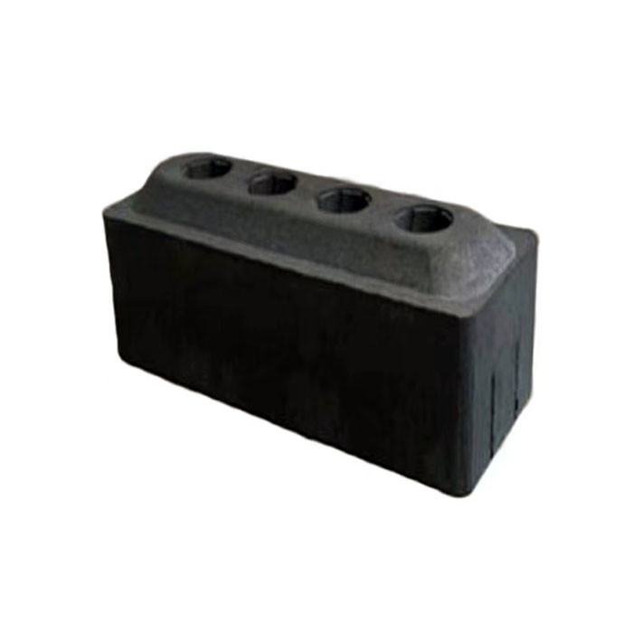 Fornace di materiale catodico a blocco di anodo di carbonio con densità di massa 0,9-1,1 G/cm3