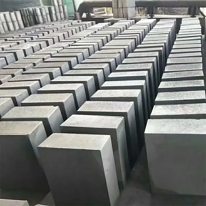 Celle elettrolitiche in alluminio Blocco catodico di carbonio Sostanza di carbonio conduttiva con densità 1,6-1,8 G/cm3