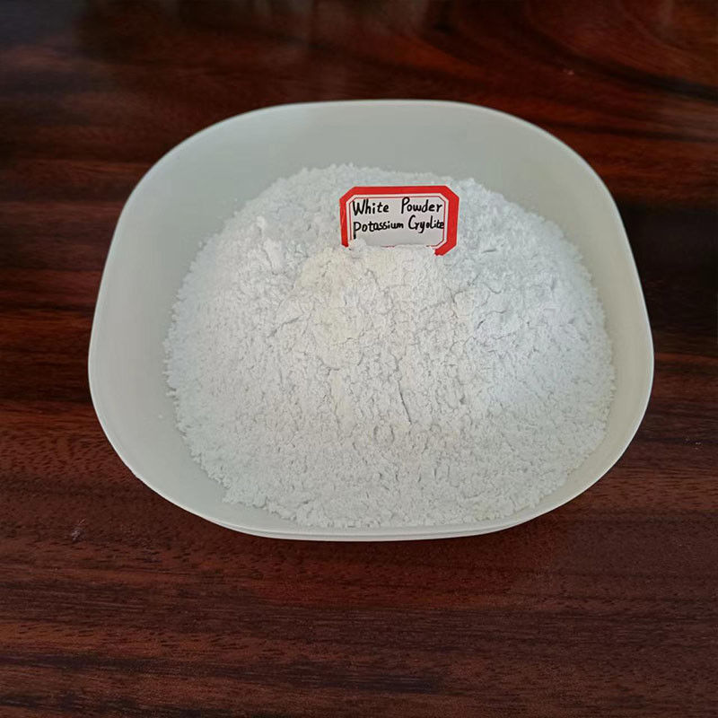 Criolite di potassio insolubile in acqua, polvere bianca utilizzata come fondente nei processi di saldatura, brasatura e produzione di alluminio