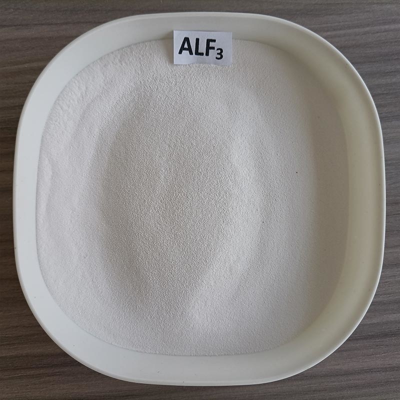 Fluoruro di alluminio AlF3 adatto al flusso di smalto e di metalli non ferrosi