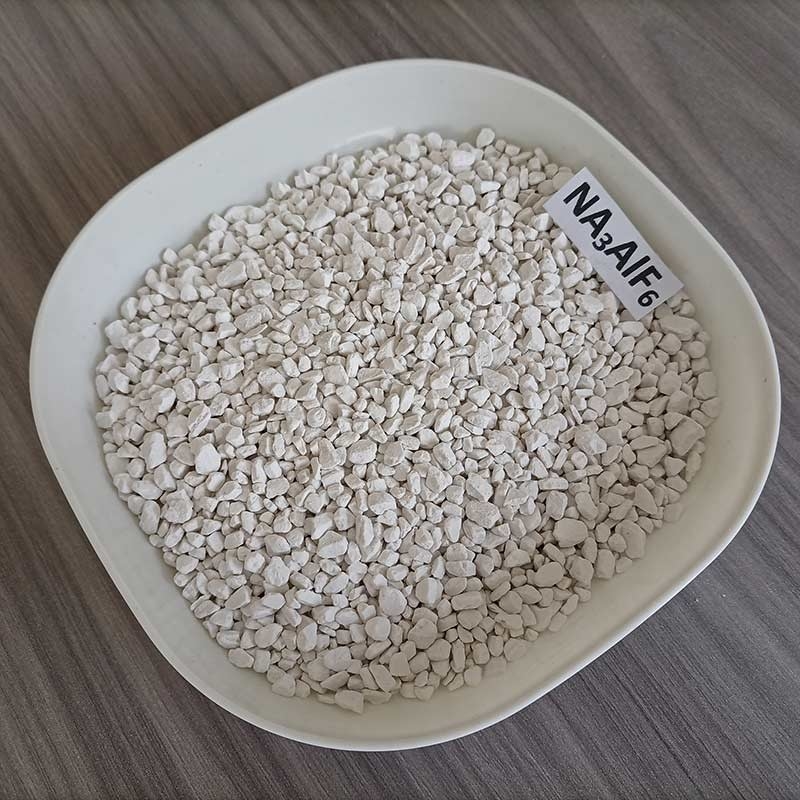 Cryolite sintetica di alta qualità Na3alf6 Solubilità superiore per le produzioni metallurgiche avanzate