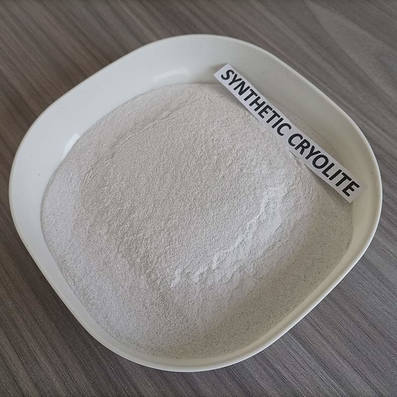 CAS 15096-52-3 Riempitore attivo Cryolite di sodio 200 mesh Cryolite sintetico per l'industria dell'alluminio