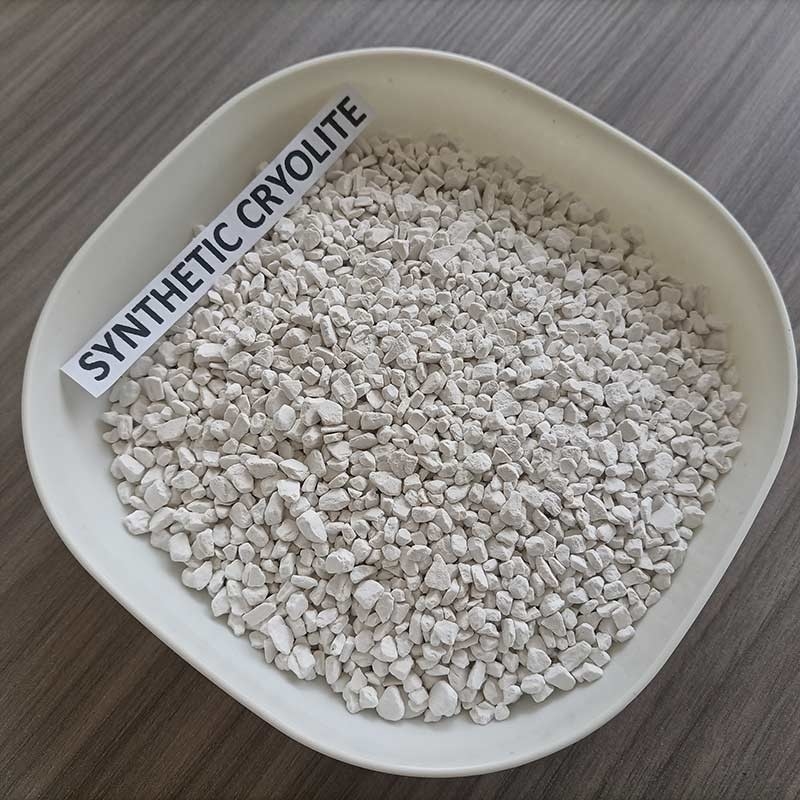 Cryolite sintetica di grado reagente 99% Na3AIF6 Per agenti di rimozione di scorie, utilizzati come flusso per l'elettrolisi dell'alluminio