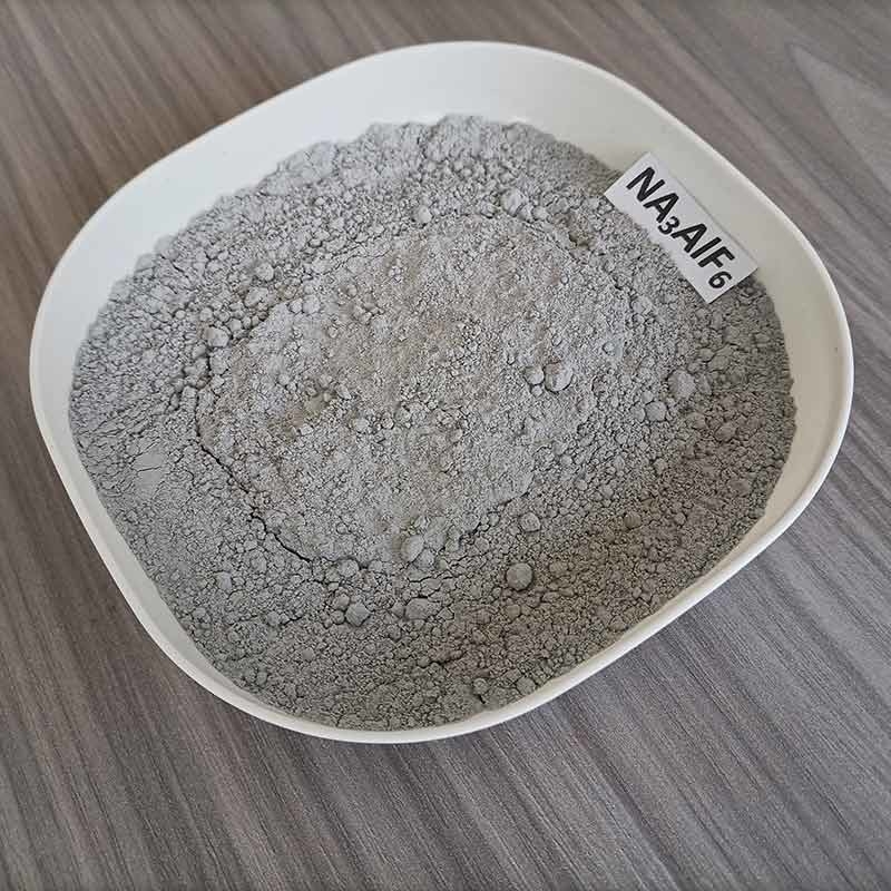 Cryolite sintetica di alta purezza di grado industriale per la produzione elettrolitica di leghe di alluminio