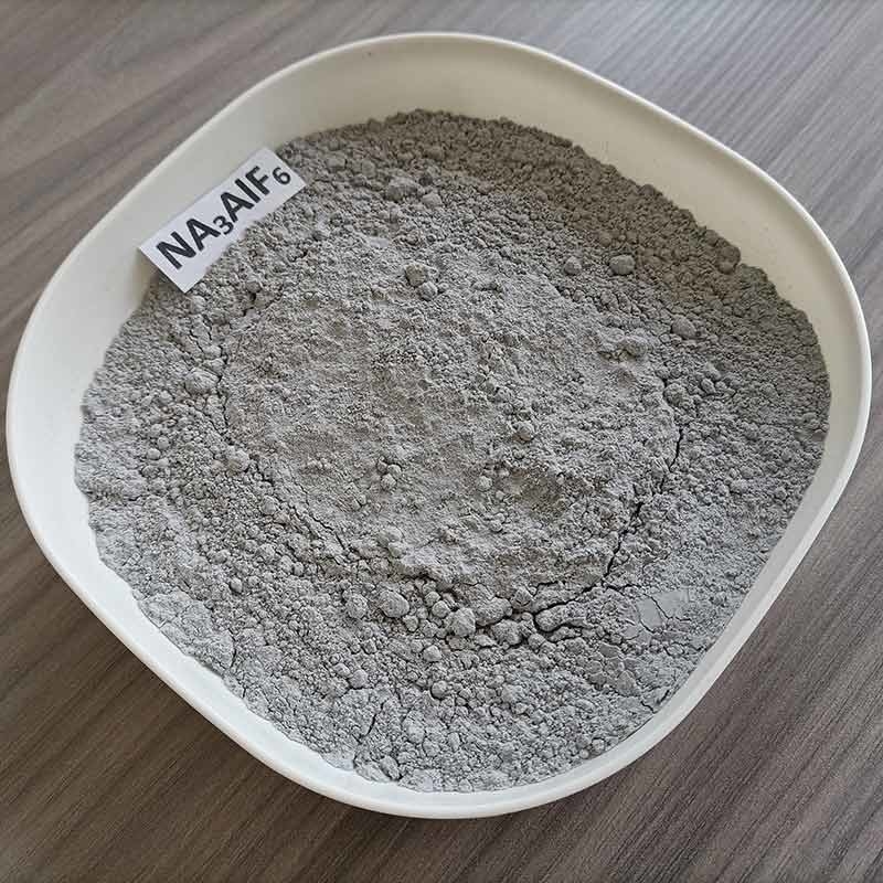 Cryolite sintetica di alta purezza di grado industriale per la produzione elettrolitica di leghe di alluminio
