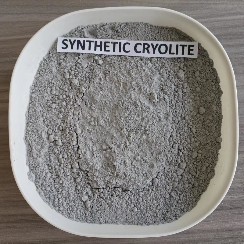 Cryolite sintetica di grado reagente 99% Na3AIF6 Per agenti di rimozione di scorie, utilizzati come flusso per l'elettrolisi dell'alluminio