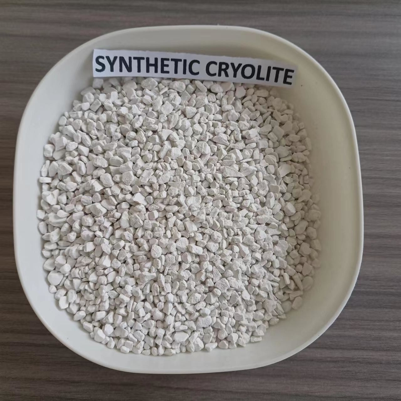 98% min Polvere di cryolite di sodio per la fusione dell' alluminio e per la saldatura, polvere di cryolite, esafluoroaluminato di sodio