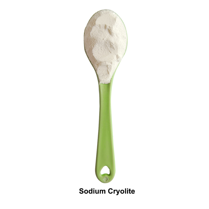 CAS 13775-53-6 Fornitura di fabbrica Polvere bianca Cryolite sintetica Na3alf6 per la fusione dell'alluminio