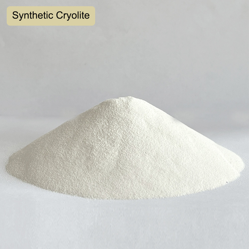 Na3alf6 CAS15096-52-3 Cryolite sintetico ad alta purezza per la fusione dei metalli superiori