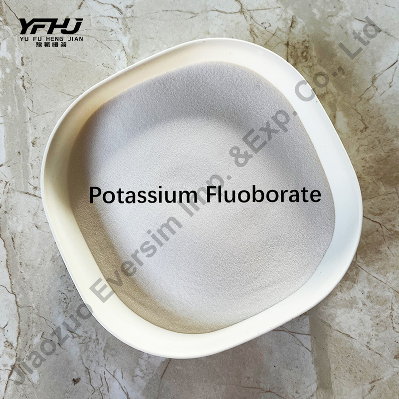 125.90 Peso molecolare Polvere bianca KBF4 Fluoborato di potassio per il flusso nella saldatura