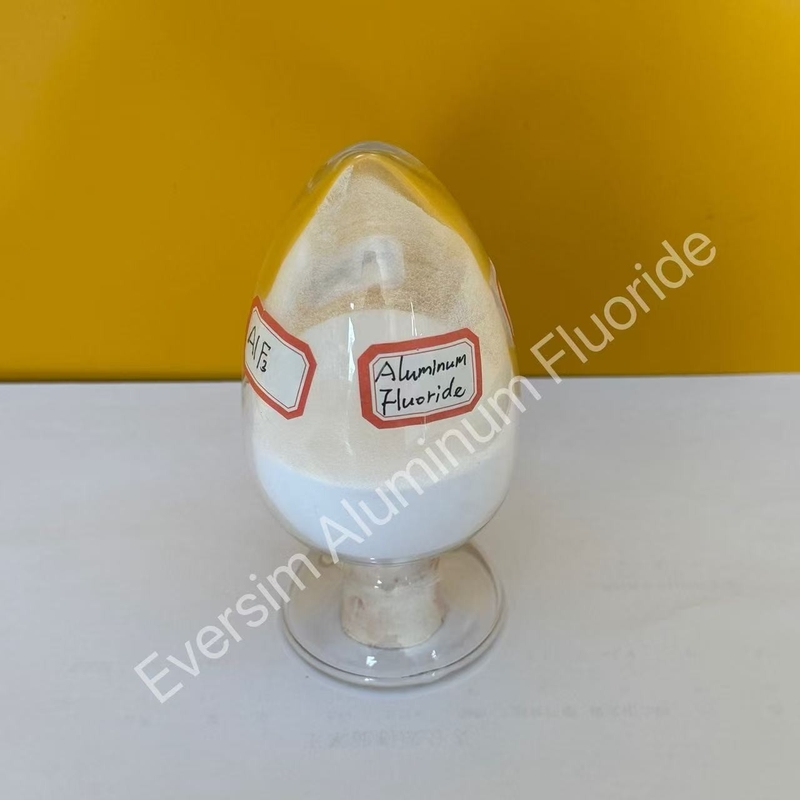 Molecular Weight 83.98 White Sandy Aluminum Fluoride Alf3 For Flux Of Non-Ferrous Metals