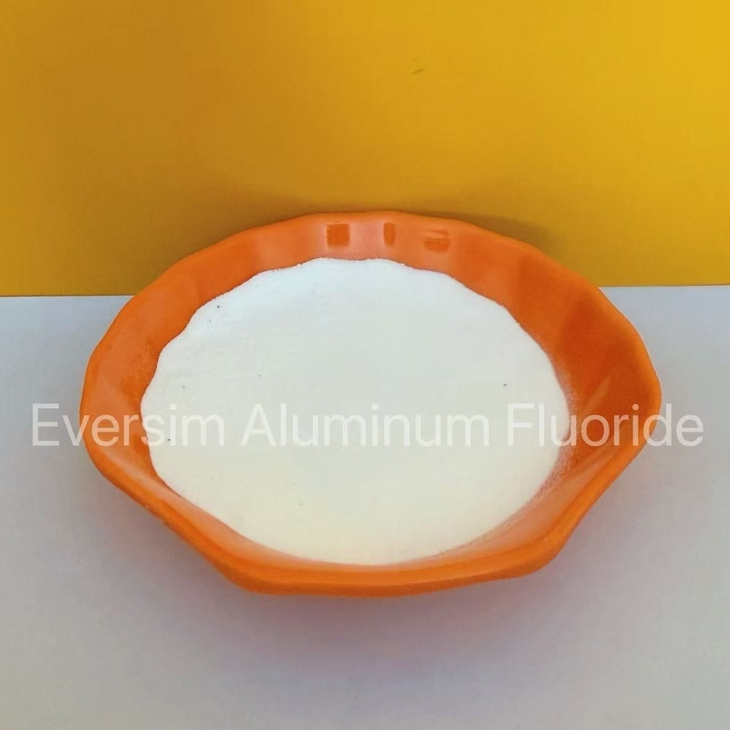 Alta purezza 98% Peso molecolare 83,98 Alf3 Fluoruro di alluminio come materiale di flusso di grado industriale