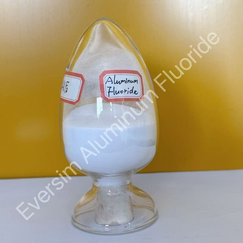 Molecular Weight 83.98 White Sandy Aluminum Fluoride Alf3 For Flux Of Non-Ferrous Metals