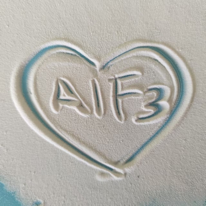 Fluoruro di alluminio bianco di alta qualità Alf3 Sandy per processi di produzione di alluminio migliorati