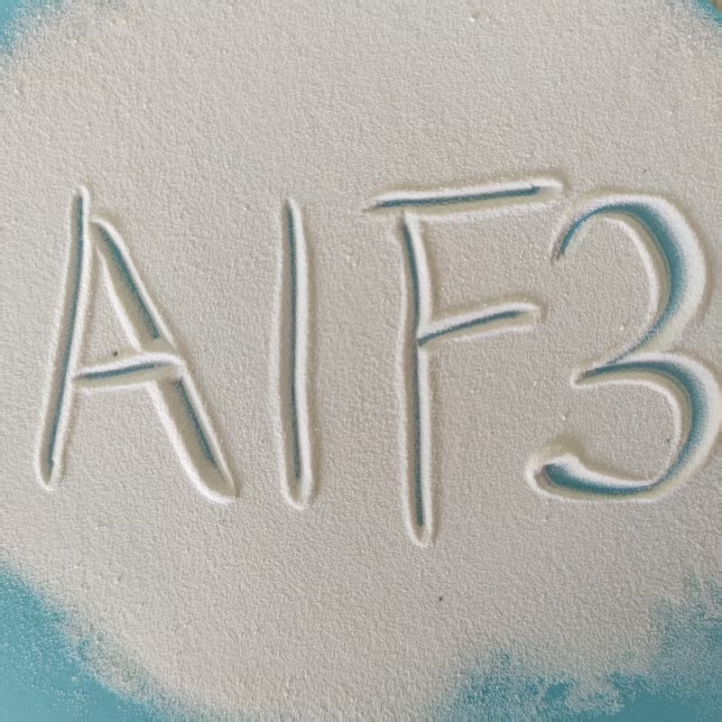CAS 7784-18-1 Fluoruro di alluminio di sabbia bianca pura AlF3 a fini di fabbricazione