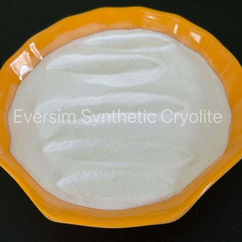 Prodotto chimico ad alta purezza CAS15096-52-3 200 Mesh Na3AlF6 Criolite di sodio 99,9% per l'industria abrasiva