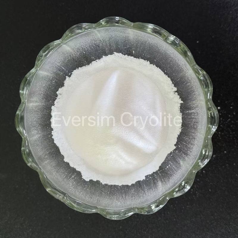 Prodotto chimico CAS15096-52-3 Sabbia bianca Na3AlF6 Cryolite sintetico per l'industria ceramica