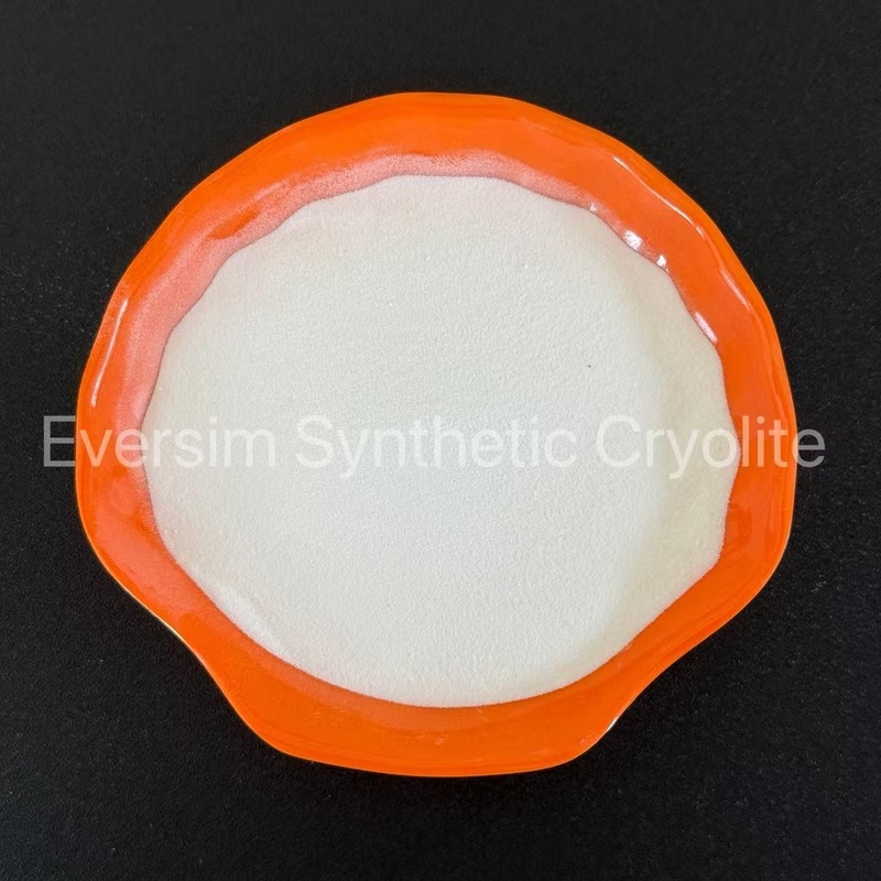CAS15096-52-3 Alta purezza 99,2% Cryolite sintetico sabbioso bianco per l'industria dell'alluminio