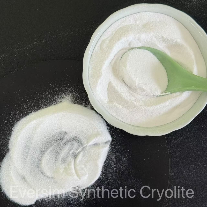 Prodotto chimico di alta qualità CH-1/CM-1 di sabbia bianca Cryolite sintetica Na3AlF6 per l'industria ceramica