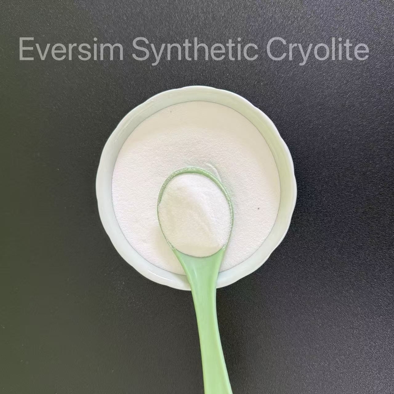 Prodotto chimico Cryolite sintetico Na3AlF6 Peso molecolare 209,94 per l'industria abrasiva