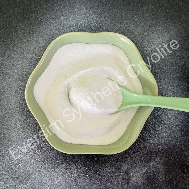 Prodotto chimico ad alta purezza CAS15096-52-3 200 Mesh Na3AlF6 Criolite di sodio 99,9% per l'industria abrasiva