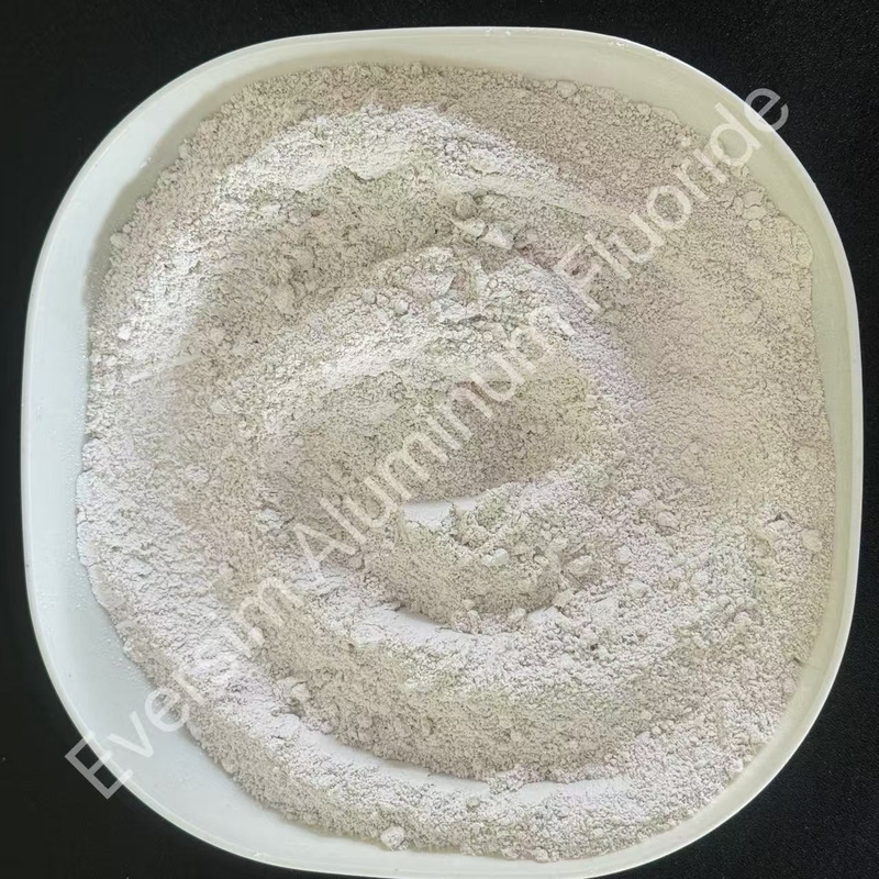 Fluoruro di alluminio di alta purezza AlF3 utilizzato come fluido per la glassa ceramica