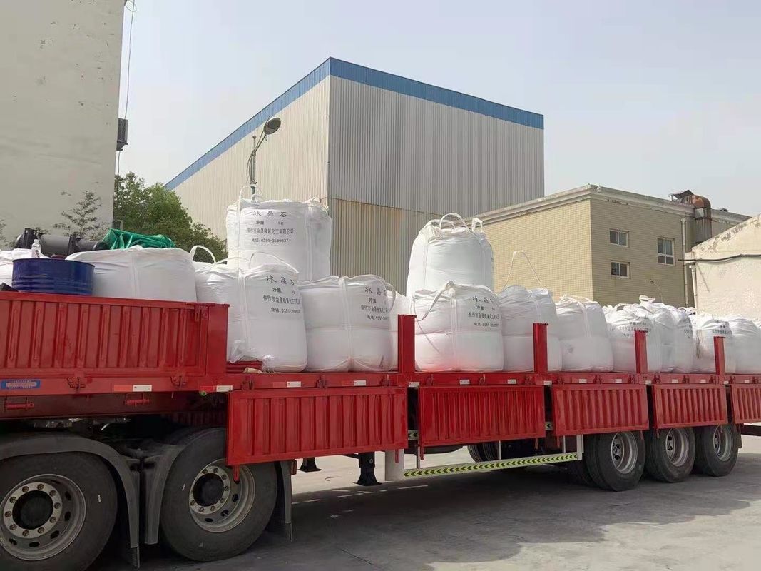 Produzione di industria del fluoruro di alluminio di 325 Mesh Synthetic Granular Cryolite For