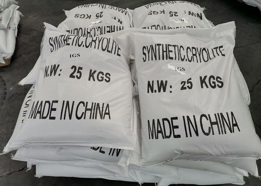 Produzione di industria del fluoruro di alluminio di 325 Mesh Synthetic Granular Cryolite For