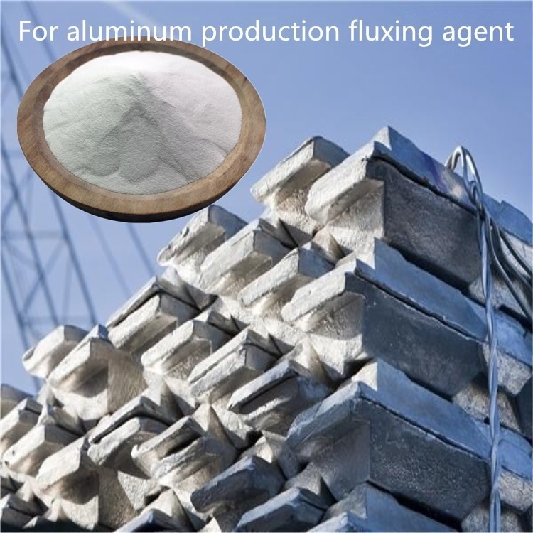 Fusione di alluminio 1000 di Mesh Synthetic Cryolite White Powder Sandy Granular For Abrasive Welding