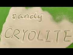 Cryolite di sabbia bianca