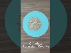 Criolite di potassio bianco sporco